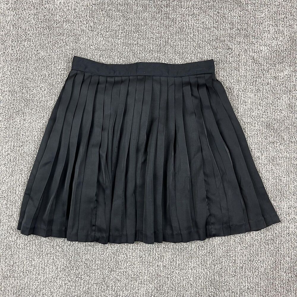 Gap Skirt Womens 0 Black Pleated Mini Skirt Bow Classic Party Cocktail